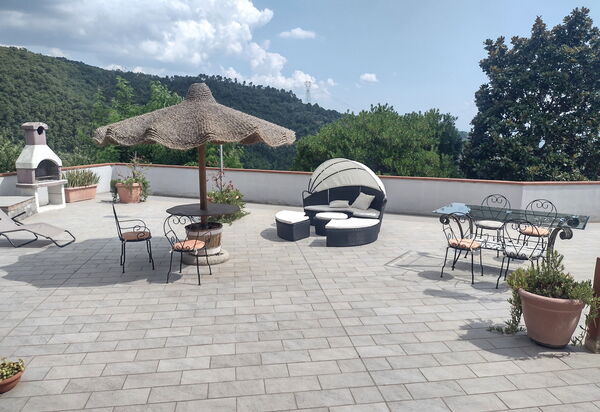 Bellavista Tuscany Apartment Panoramic Terrace: Autumn, Balcony / Terrace / Patio, Spring, Summer