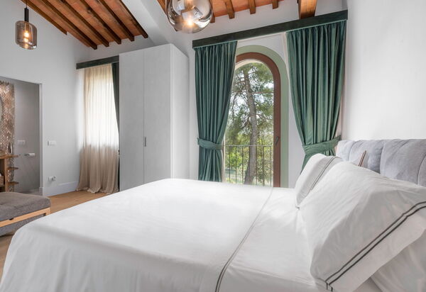 Ciliegino Spereto Apartment, Pool And Relax , Montaione: Autunno, Camera da letto, Estate, Primavera