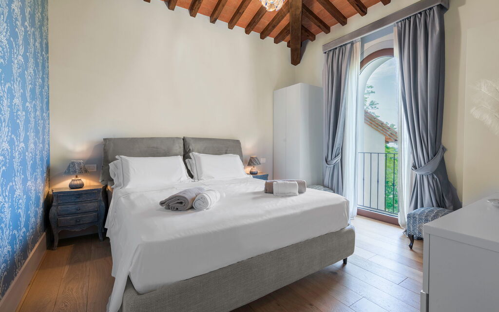 Ciliegino Spereto Apartment, Pool And Relax , Montaione: Autunno, Camera da letto, Estate, Primavera