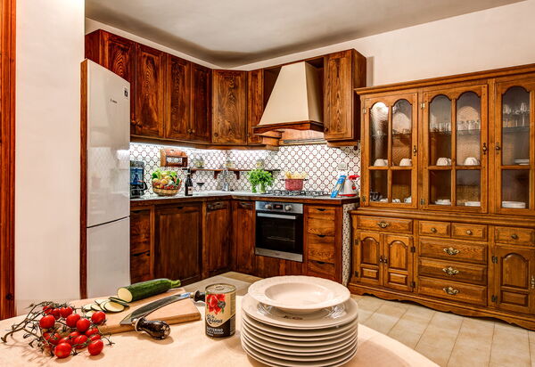 Villa Sorrentina With Panoramic Terrace: Autunno, Cucina, Estate, Inverno, Primavera