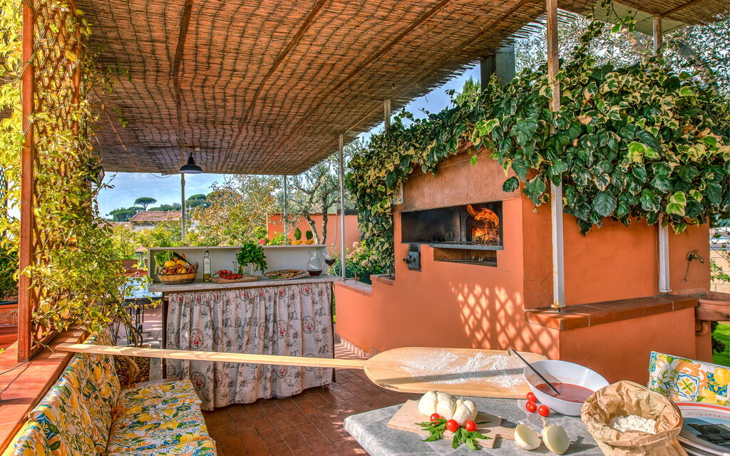 Villa Sorrentina With Panoramic Terrace: Autumn, Food, Garden, Spring, Summer, Winter