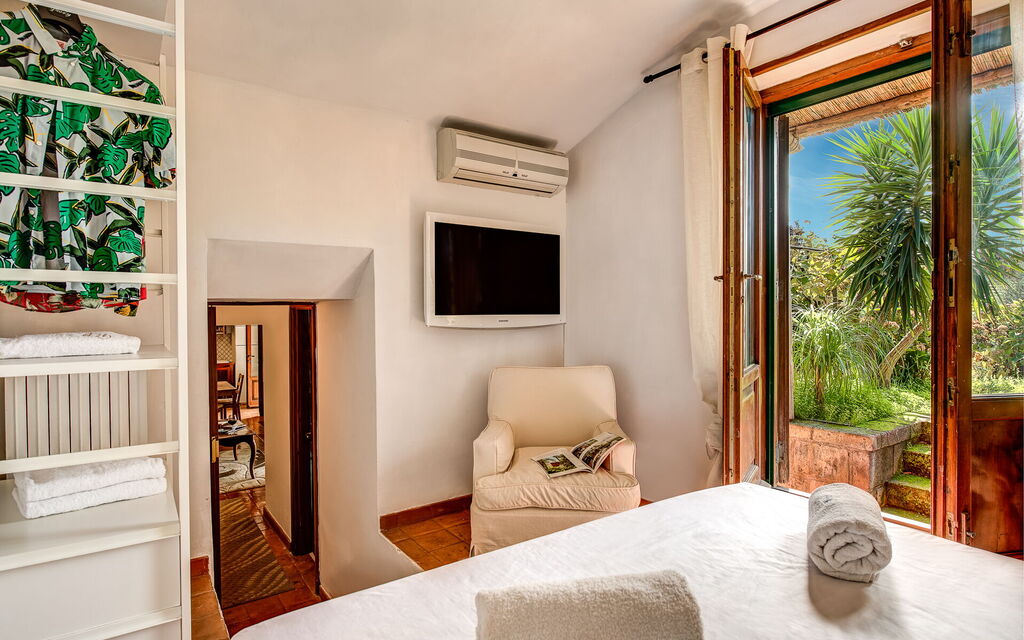 Villa Sorrentina With Panoramic Terrace: Autumn, Bedroom, Spring, Summer, Winter