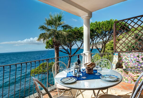 Apt Blu Mare Sorrento Coast: Autunno, Balcone / Terrazza / Patio, Estate, Inverno, Primavera