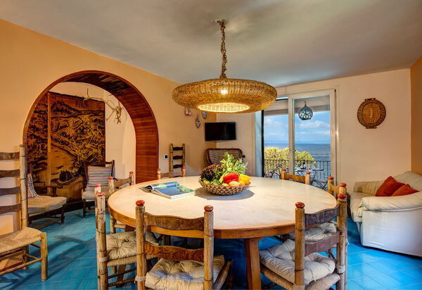 Apt Blu Mare Sorrento Coast: Autunno, Cucina, Estate, Inverno, Primavera, Sala da pranzo