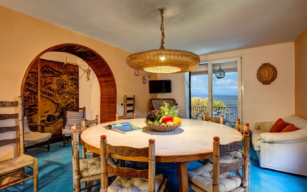 Apt Blu Mare Sorrento Coast: Autumn, Dining Room, Kitchen, Spring, Summer, Winter