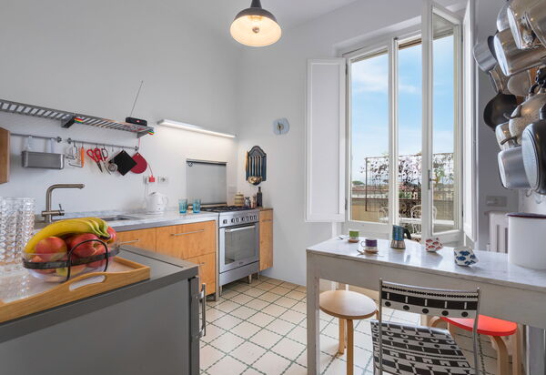 Orto Botanico Apartment With Terrace And Dome View Florence: Autumn, Kitchen, Spring, Summer