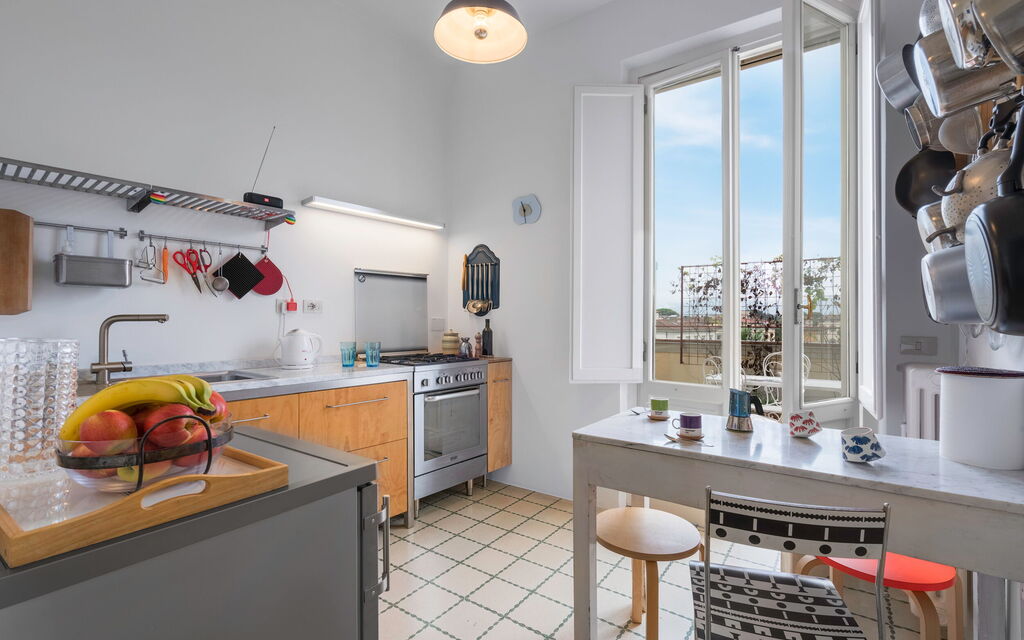 Orto Botanico Apartment With Terrace And Dome View Florence: Autumn, Kitchen, Spring, Summer