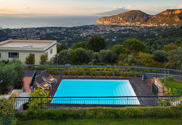 Villa Golfo Di Napoli With Private Pool: Autunno, Estate, Inverno, Piscina, Primavera, Vista Panoramica