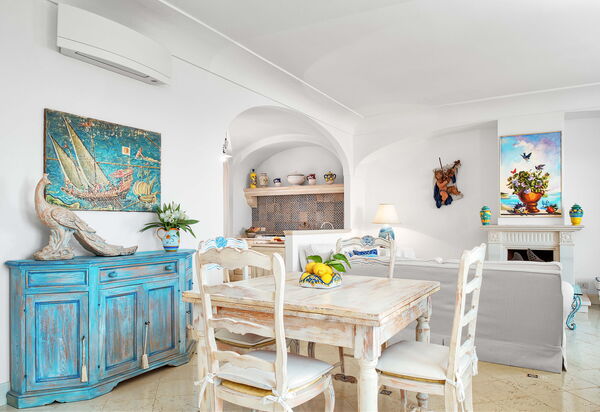 Villa Golfo Di Napoli With Private Pool: Autunno, Estate, Inverno, Primavera, Sala da pranzo