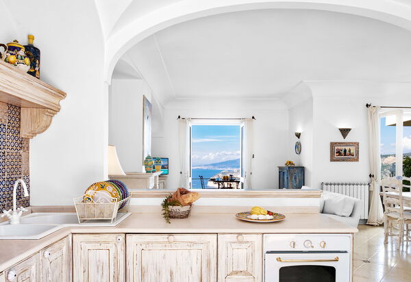 Villa Golfo Di Napoli With Private Pool: Autunno, Cucina, Estate, Inverno, Primavera