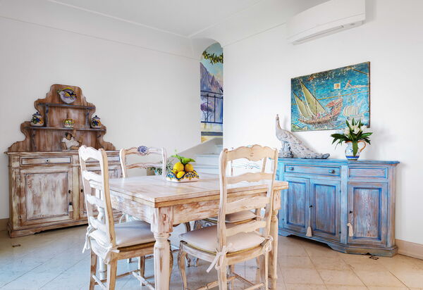 Villa Golfo Di Napoli With Private Pool: Autunno, Estate, Inverno, Primavera, Sala da pranzo