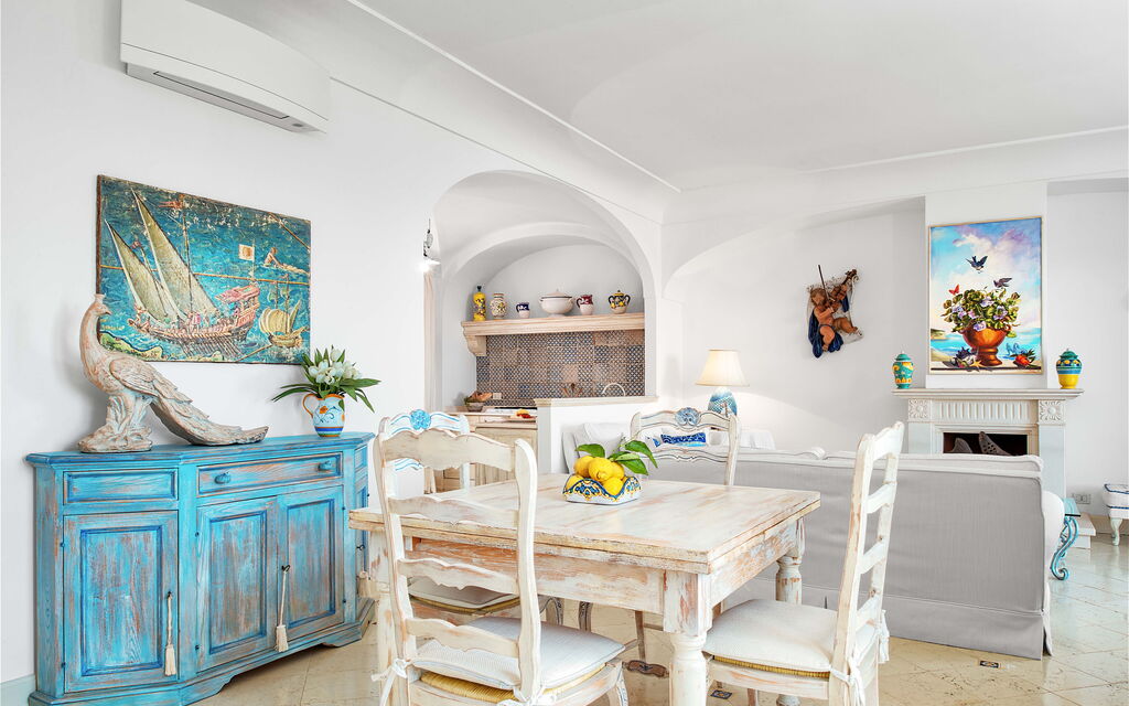 Villa Golfo Di Napoli With Private Pool: Autunno, Estate, Inverno, Primavera, Sala da pranzo