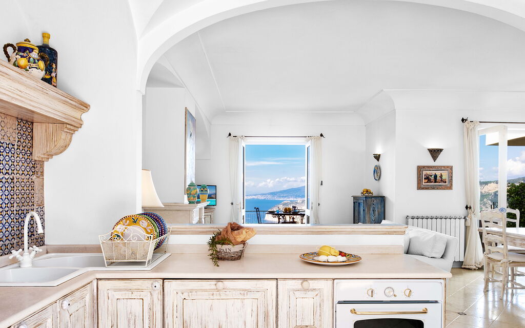 Villa Golfo Di Napoli With Private Pool: Autunno, Cucina, Estate, Inverno, Primavera