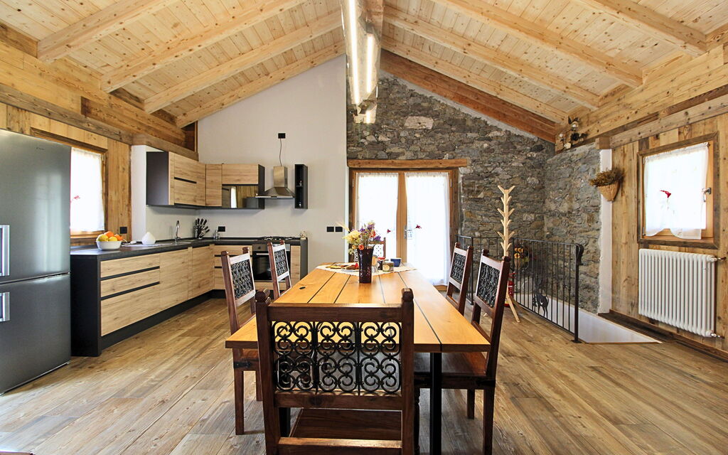 Baita La Ciamorza, Dolomiti, Veneto: Autumn, Dining Room, Kitchen, Living Room, Spring, Summer