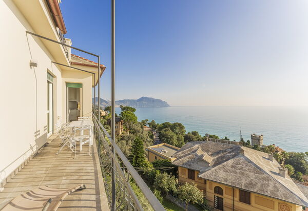Breath-taking Portofino Promontory Seaview: Autunno, Balcone / Terrazza / Patio, Estate, Primavera
