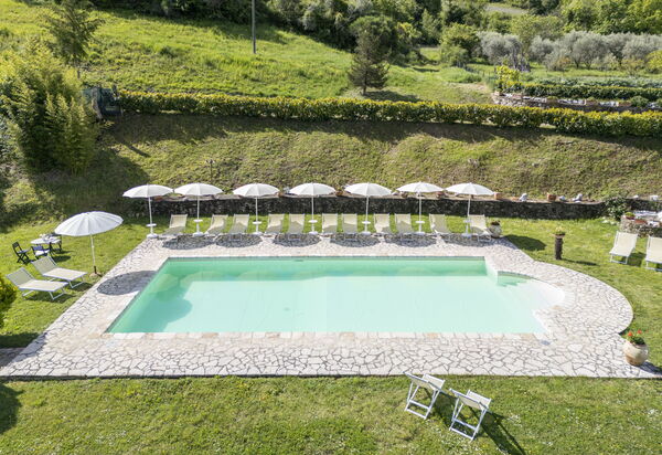 Marcigliana Cottage, Pool, Radicondoli: Autunno, Estate, Piscina, Primavera