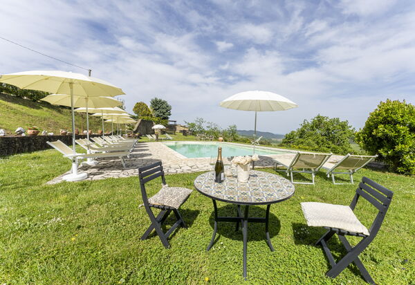 Marcigliana Cottage, Pool, Radicondoli: Autunno, Estate, Piscina, Primavera