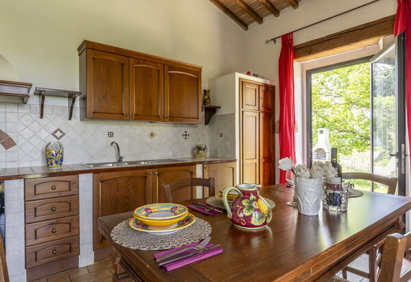 Marcigliana Cottage, Pool, Radicondoli: Autunno, Cucina, Estate, Primavera