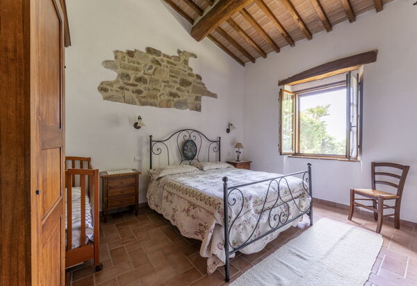 Marcigliana Cottage, Pool, Radicondoli: Autunno, Camera da letto, Estate, Primavera