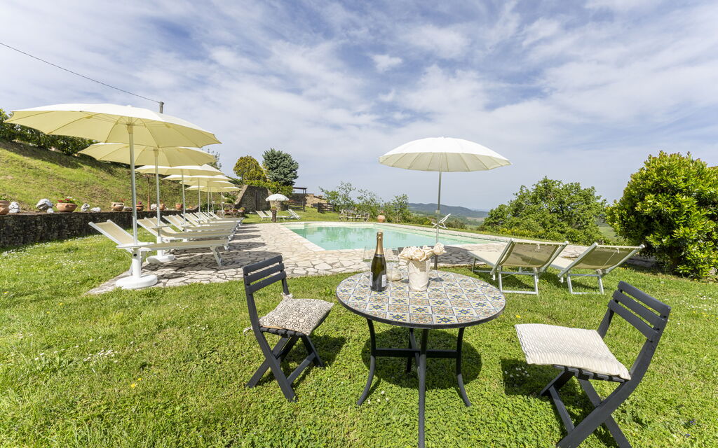 Marcigliana Cottage, Pool, Radicondoli: Autunno, Estate, Piscina, Primavera