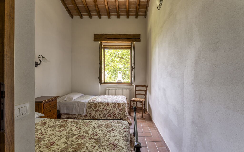 Marcigliana Cottage, Pool, Radicondoli: Autunno, Camera da letto, Estate, Primavera