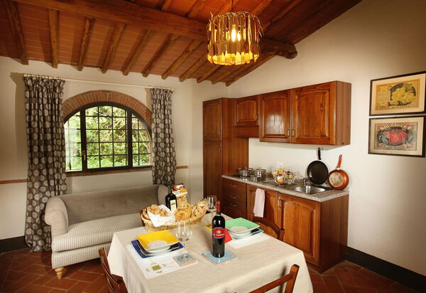 Agriturismo la Papessa: agriturismo-la-papessa-chianti-san-donato-multiproprietà-melograno-sala-da-pranzo