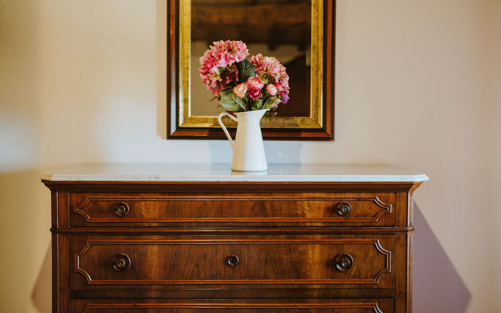 Agriturismo la Papessa - : agriturismo-la-papessa-chianti-san-donato-farmhouse-camelia-bedroom