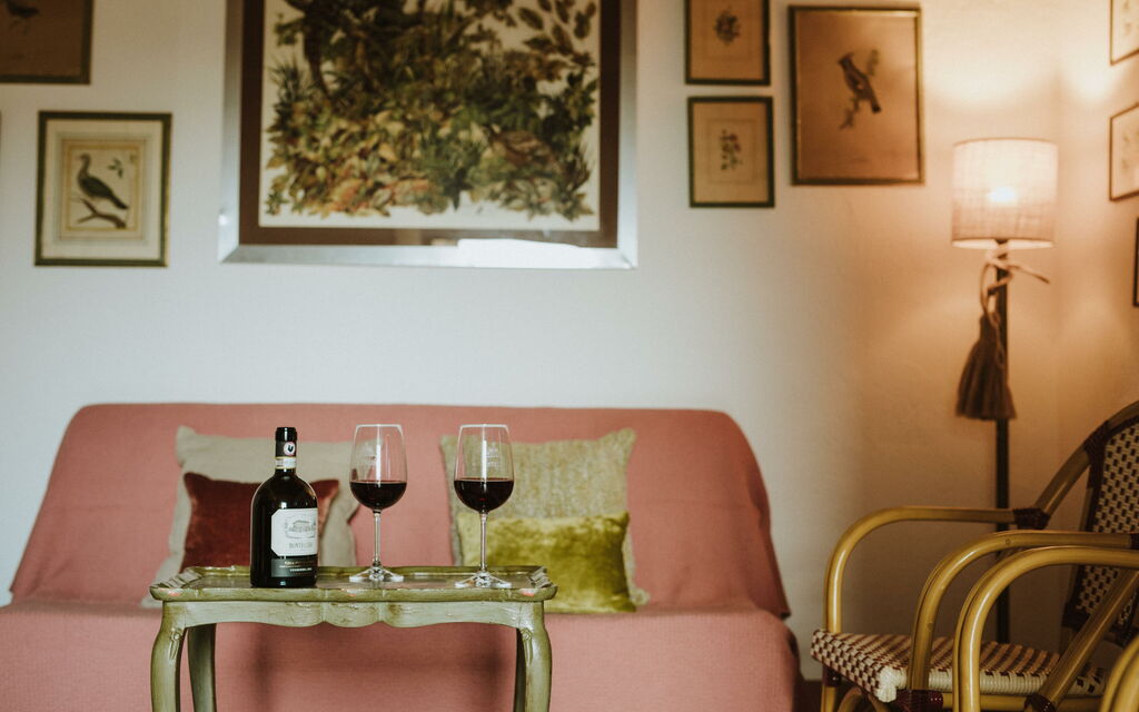 Agriturismo la Papessa - : agriturismo-la-papessa-chianti-san-donato-farmhouse-iride-living-room