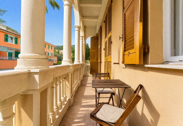 Casa con Accesso Privato al Mare, Parcheggio, Bogliasco: Autunno, Balcone / Terrazza / Patio, Estate, Primavera