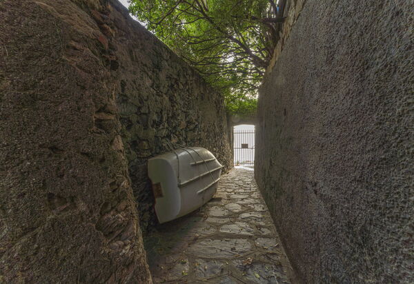 Casa con Accesso Privato al Mare, Parcheggio, Bogliasco: Autunno, Estate, Esterni, Primavera