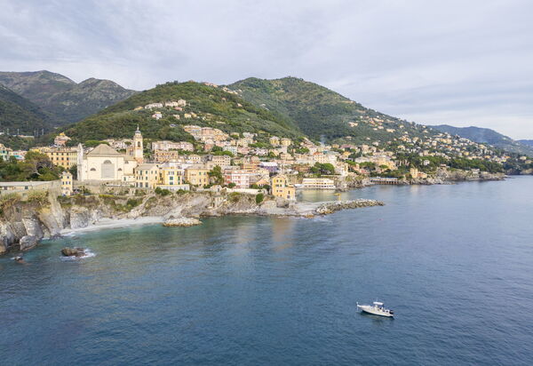 Casa con Accesso Privato al Mare, Parcheggio, Bogliasco: all'aperto, Attività, Autunno, Estate, Primavera