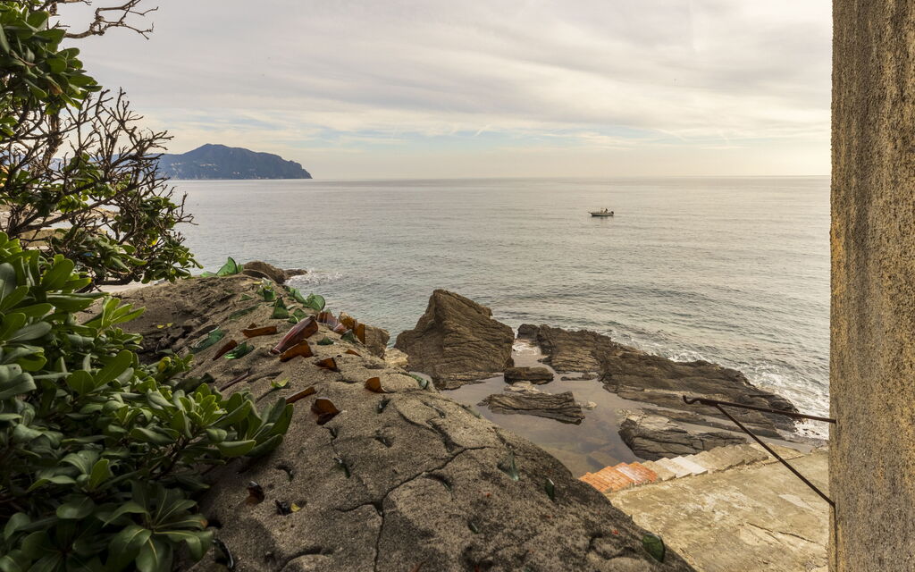 Casa con Accesso Privato al Mare, Parcheggio, Bogliasco: all'aperto, Attività, Autunno, Estate, Primavera