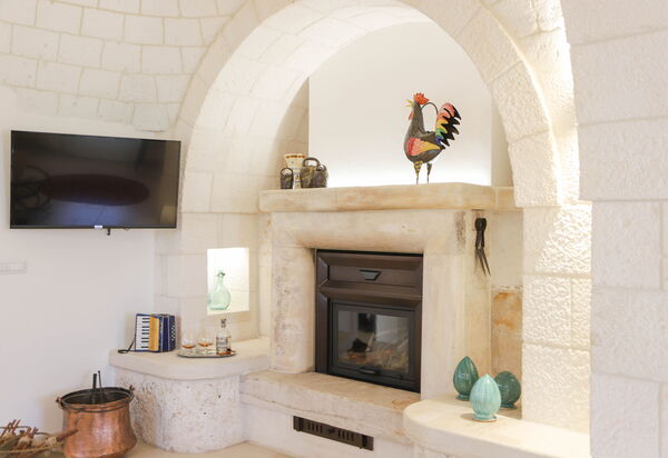 Country Trullo Rosso With Jacuzzi Alberobello: Autunno, Estate, Primavera, Soggiorno