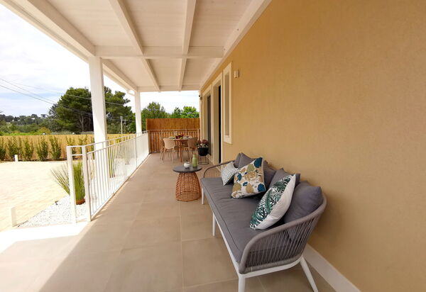 Apartments In Villa Selva, Locorotondo, Puglia: Autumn, Balcony / Terrace / Patio, Spring, Summer