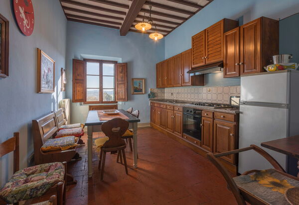 Ely Apartment In Villa, Wifi, Terricciola, Pisa: Autunno, Cucina, Estate, Primavera