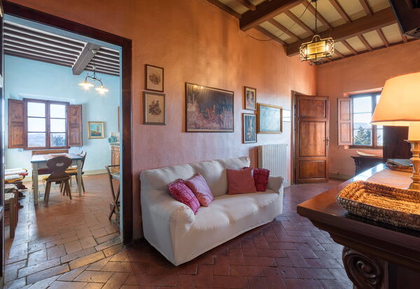 Ely Apartment In Villa, Wifi, Terricciola, Pisa: Autunno, Estate, Primavera, Soggiorno