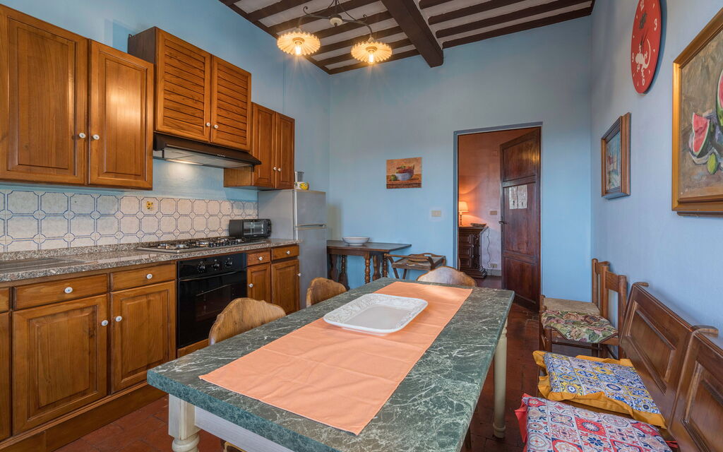 Ely Apartment In Villa, Wifi, Terricciola, Pisa: Autunno, Cucina, Estate, Primavera