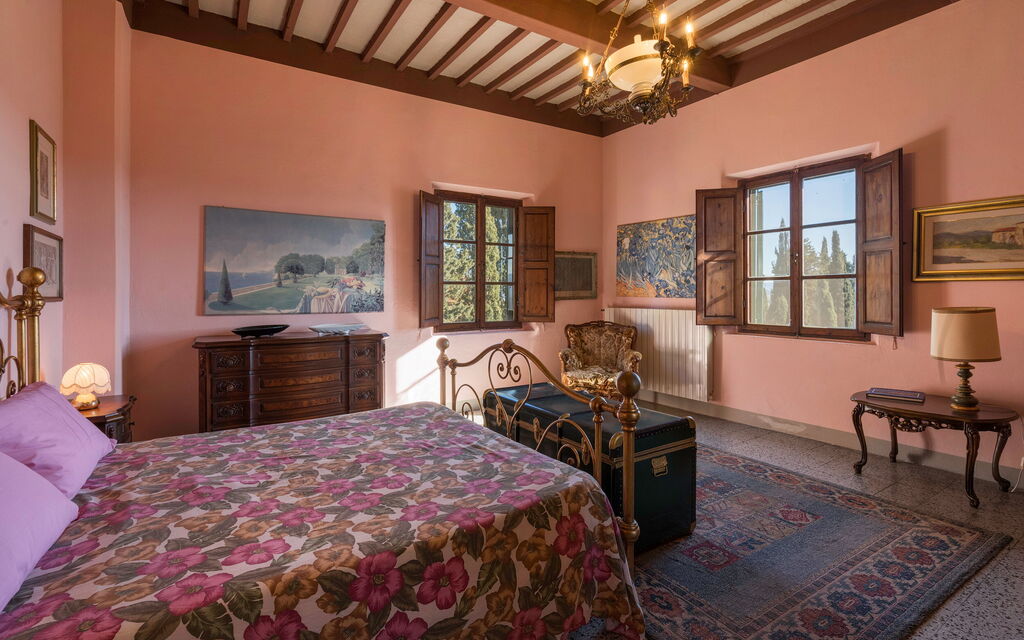 Ely Apartment In Villa, Wifi, Terricciola, Pisa: Autunno, Camera da letto, Estate, Primavera