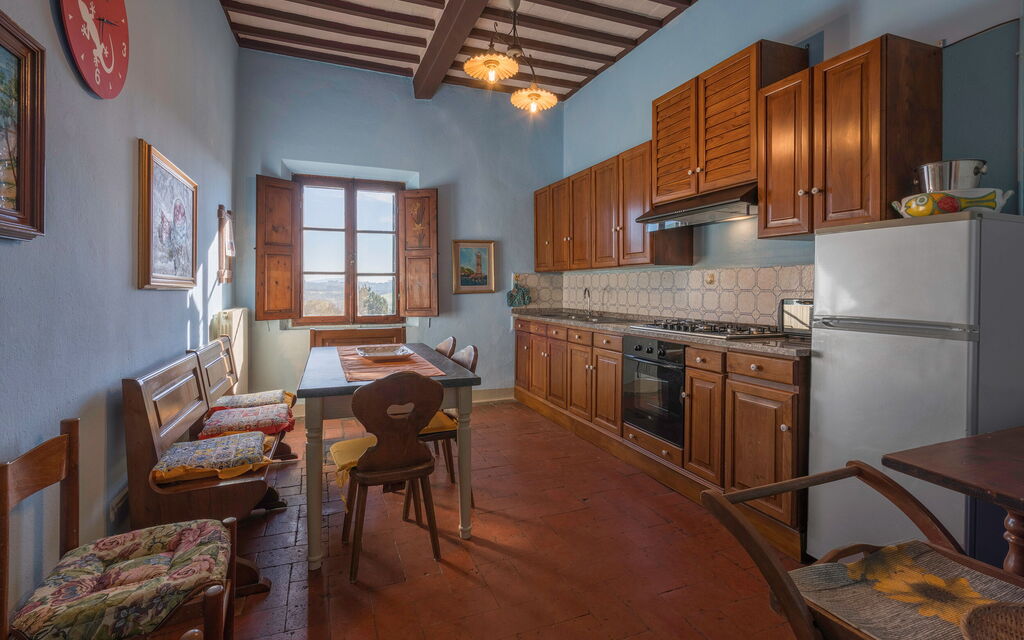Ely Apartment In Villa, Wifi, Terricciola, Pisa: Autunno, Cucina, Estate, Primavera