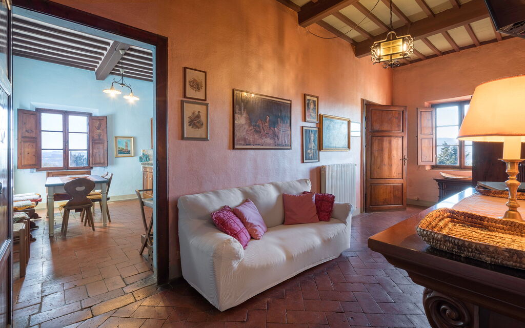 Ely Apartment In Villa, Wifi, Terricciola, Pisa: Autunno, Estate, Primavera, Soggiorno