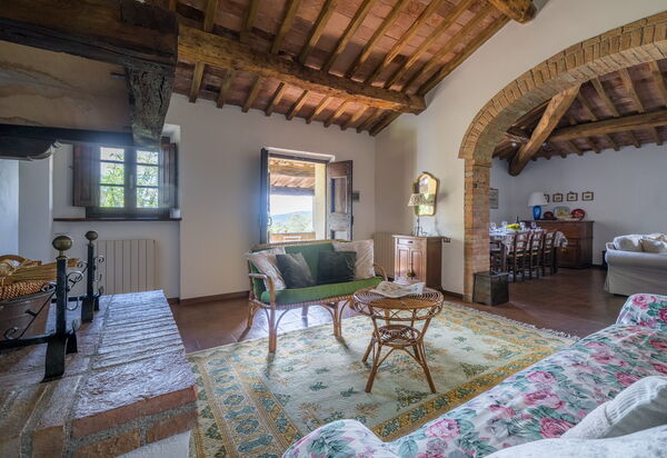 La Palazzina, Ville Di Corsano, Home And Pool: Autunno, Estate, Primavera, Soggiorno