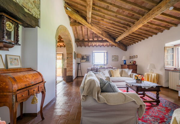 La Palazzina, Ville Di Corsano, Home And Pool: Autunno, Estate, Primavera, Soggiorno