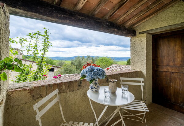 La Palazzina, Ville Di Corsano, Home And Pool: Autunno, Balcone / Terrazza / Patio, Estate, Primavera
