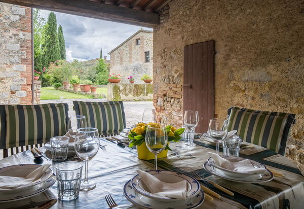 La Palazzina, Ville Di Corsano, Home And Pool: Autunno, Estate, Giardino, Piscina, Primavera