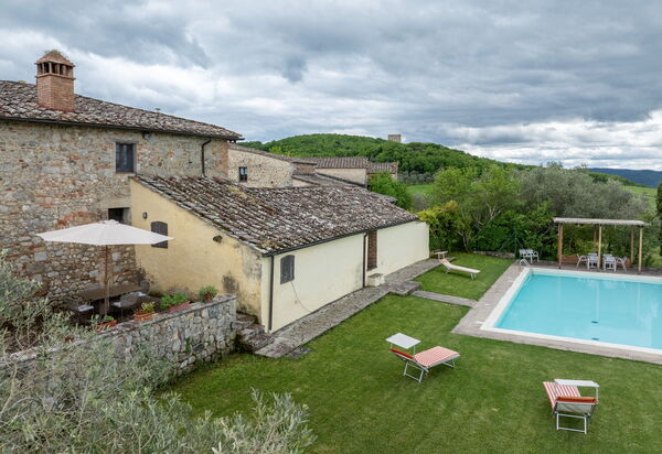 La Palazzina, Ville Di Corsano, Home And Pool: Autunno, Estate, Giardino, Piscina, Primavera