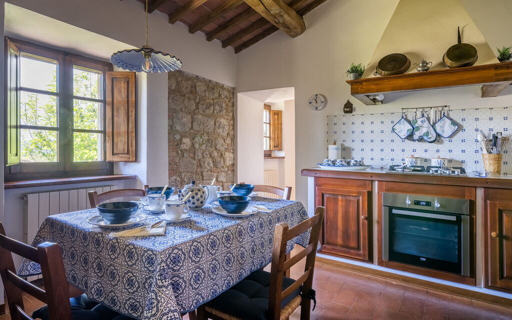 La Palazzina, Ville Di Corsano, Home And Pool: Autunno, Cucina, Estate, Primavera