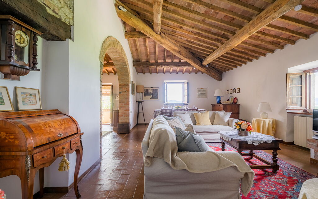 La Palazzina, Ville Di Corsano, Home And Pool: Autunno, Estate, Primavera, Soggiorno