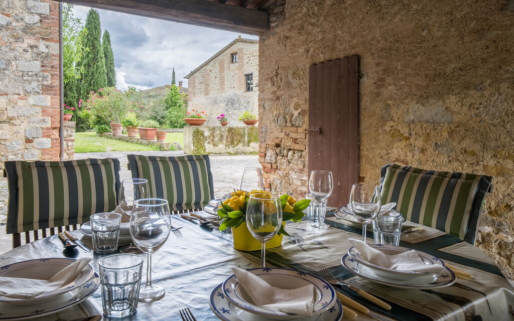 La Palazzina, Ville Di Corsano, Home And Pool: Autunno, Estate, Giardino, Piscina, Primavera