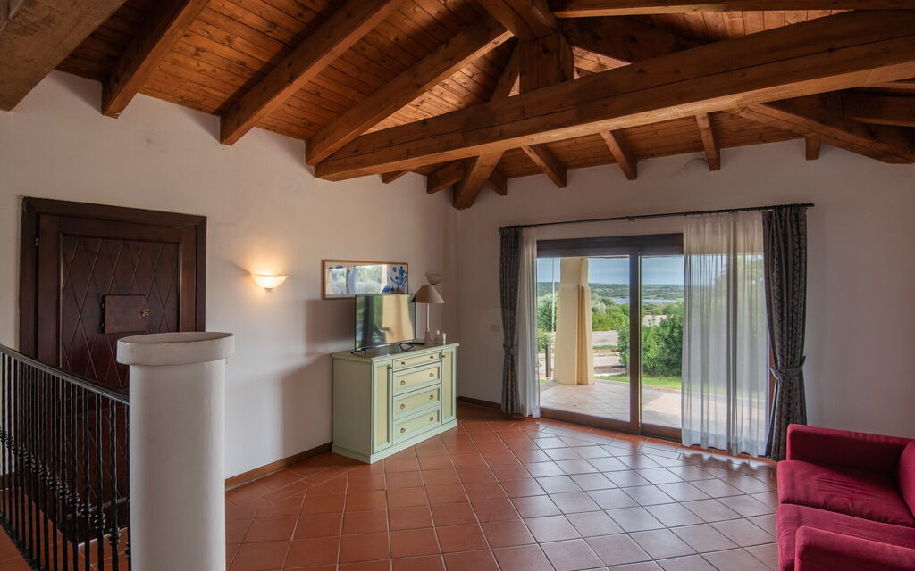 Villetta Mare Blu With Pool, Country Village, Stintino: Autumn, Living Room, Spring, Summer