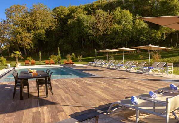 La Piazzetta, Borgo Campassini, Monteriggioni: Autumn, Pool, Spring, Summer